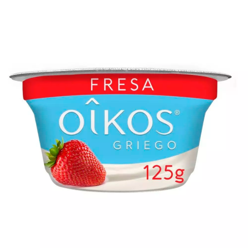 Imagen de Yogurt Griego Oikos Fresa 125 GRS