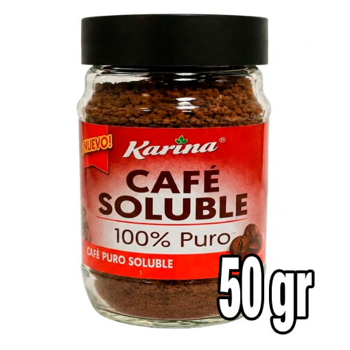 Imagen de Café Karina Soluble Puro 50 GRS
