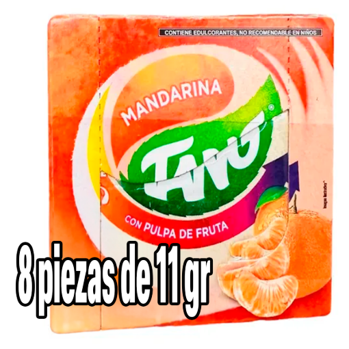 Imagen de Exhibidor Bebida Tang Mandarina 11 GRS