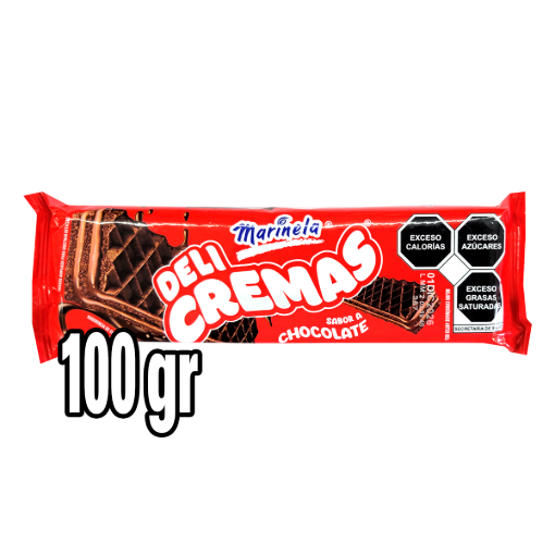 Imagen de Galletas Marinela Deli Cremas Chocolate 100 GRS