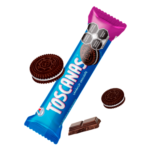 Imagen de Galletas Maribel Toscana Sandwich Chocolate Relleno de Crema 156 GRS