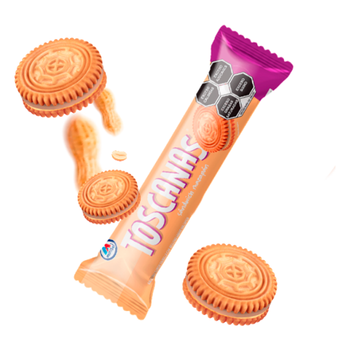 Imagen de Galletas Maribel Toscana Sandwich Mazapán 156 GRS