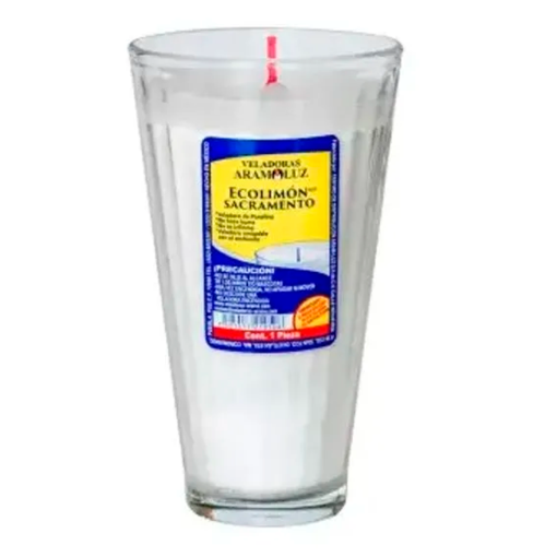 Imagen de Veladora Aramluz Eco Limonero Sacramento 1 PZS