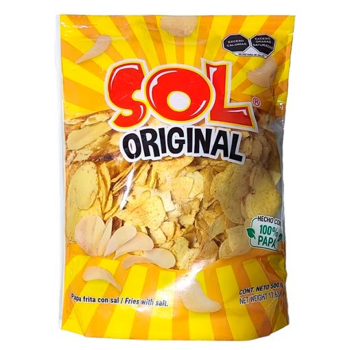 Imagen de Sol Papa con Sal 500 GRS