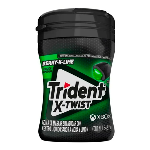 Imagen de Chicle Trident Twist Bot Berry 34.92 GRS