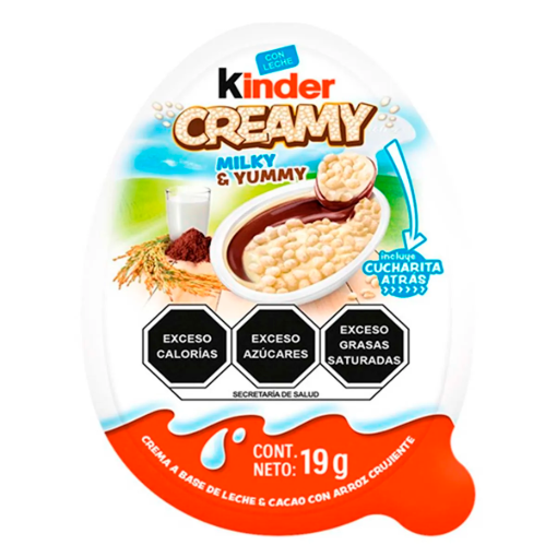 Imagen de Checador Chocolate Kinder Creamy 1 PZS