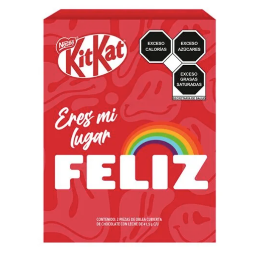 Imagen de Exhibidor Chocolate Nestlé Kit Kat Tarjeta 41.5 GRS