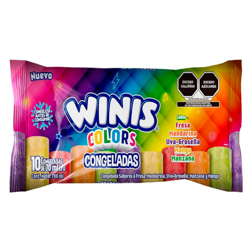 Imagen de Exhibidor Dulce Winis Congeladas Surtido 70 MLL