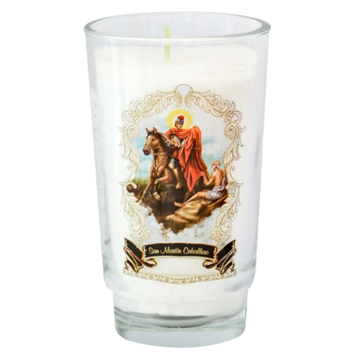 Imagen de Veladora Aramluz Vaso 100 San Martín 1 PZS