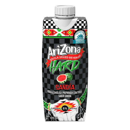 Imagen de Arizona Tequila Hard Sandía 475 MLL