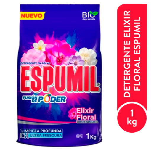 Imagen de Detergente Espumil Elixir Floral 1 KGS