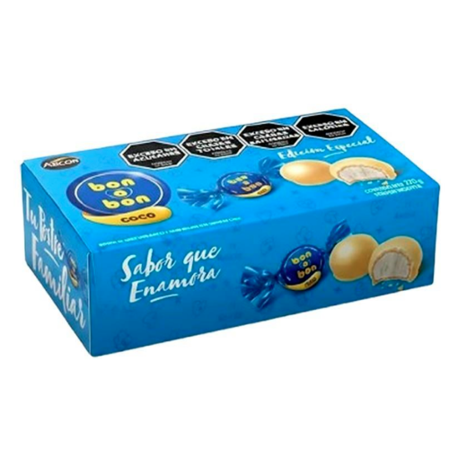 Imagen de Chocolate Bon o Bon Oblea Rellena Sabor Coco  15 GRS