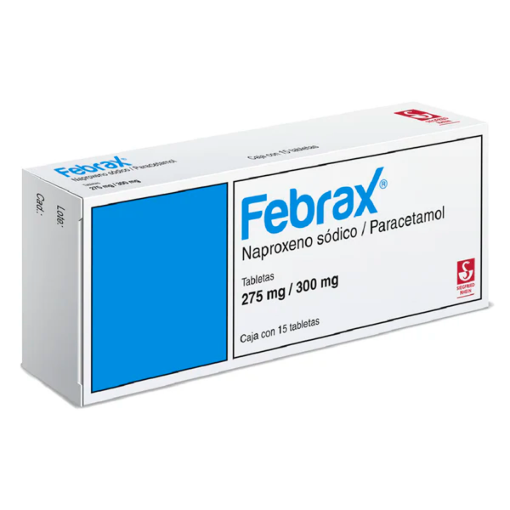 Imagen de Exhibidor Medicamento Febrax 15 PZS