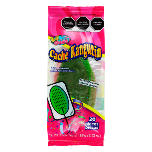 Imagen de Exhibidor Paleta Cachetada Guaz Kangurín 20 PZS