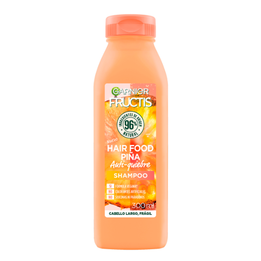 Imagen de Shampoo Fructis Hair Food Piña 300 MLL