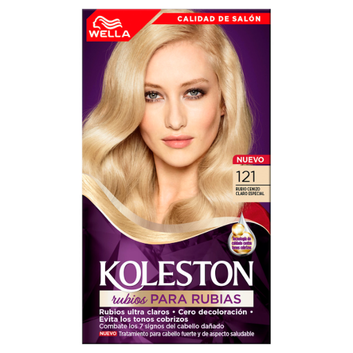 Imagen de Tinte Koleston 121 Rubio Cenizo Claro 1 PZS