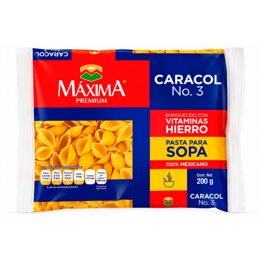 Imagen de Sopa Máxima Caracol 3 200 GRS