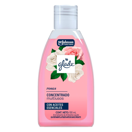 Imagen de Aromatizante Glade Líquido Fragancia Concentrada Rosas 100 MLL