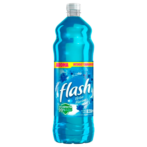 Imagen de Limpiador Multiusos Flash Brisa Marina 828 MLL
