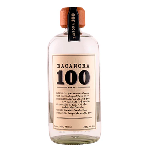 Imagen de Licor 100 Pueblos Bacanora Blanco 1 LTS