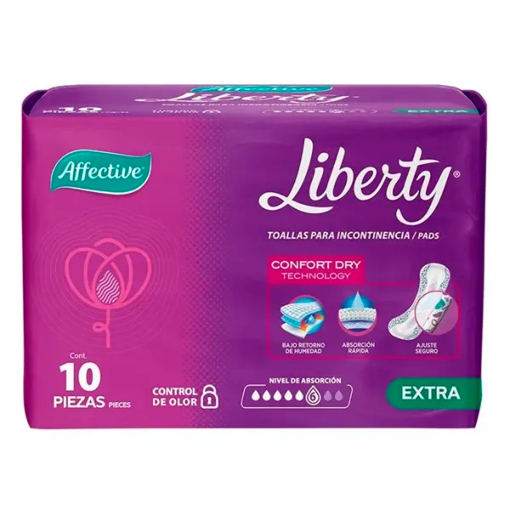 Imagen de Toalla Affective Liberty Extra 10 PZS