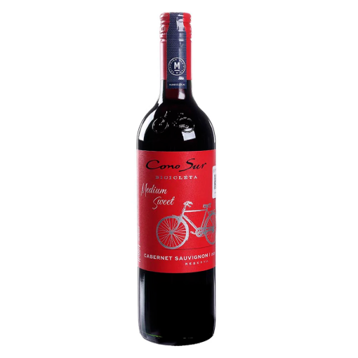 Imagen de Vino Tinto Cono Sur Bicicleta Sauvignon Semidulce 750 MLL