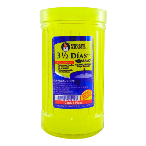 Imagen de Veladora Aramluz Eco 3 Días Plástico 1 PZS