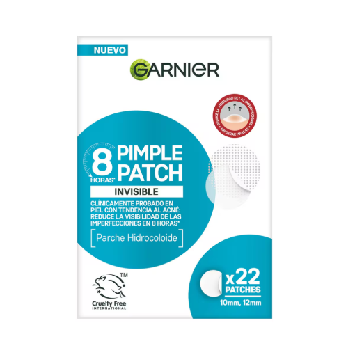 Imagen de Parche Garnier Pimple Patch Acné Fórmula Invisible 22 PZS