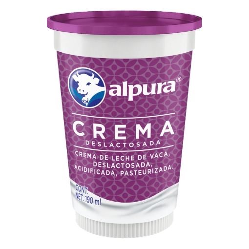 Imagen de CREMA ALPURA DESLACTOSADA 200 MLL