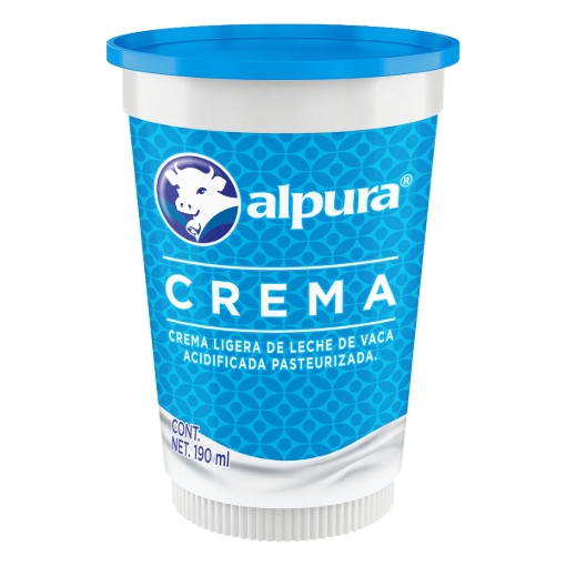 Imagen de Crema Alpura Baja en Grasa 190 MLL