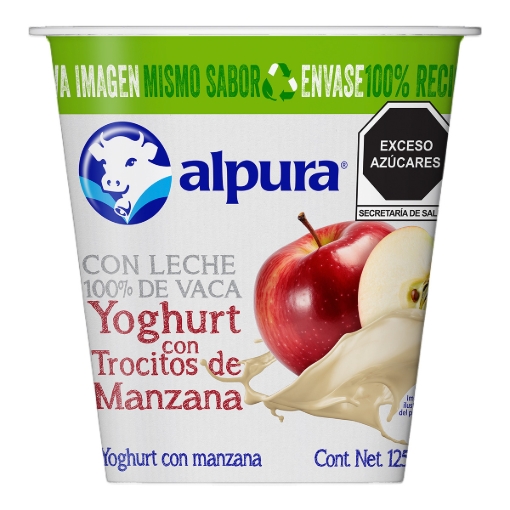 Imagen de Yogurth Alpura Batido Manzana 125 GRS