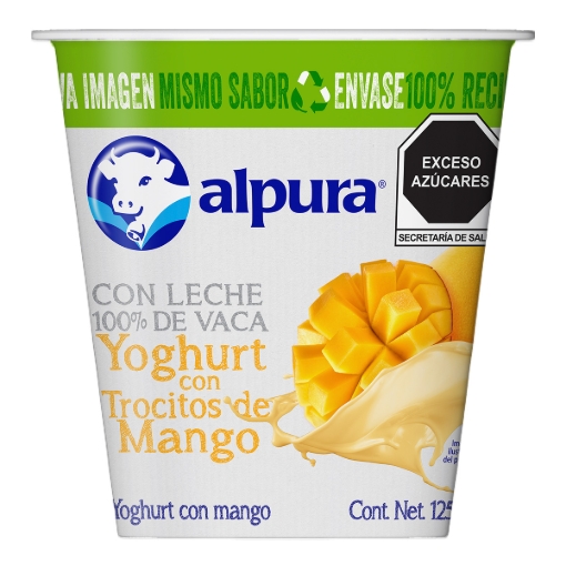 Imagen de Yogurt Alpura Batido Mango 125 GRS