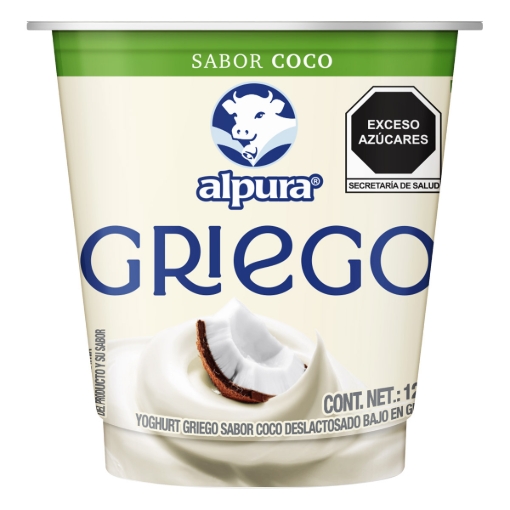 Imagen de Yogurt Alpura Griego Coco 125 GRS