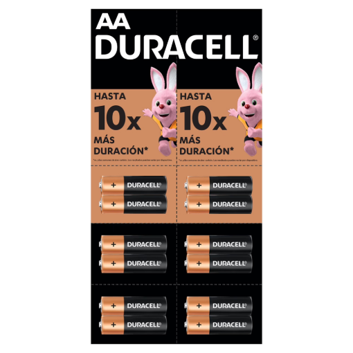 Imagen de Exhibidor Pila Duracell AA Tira 2 PZS