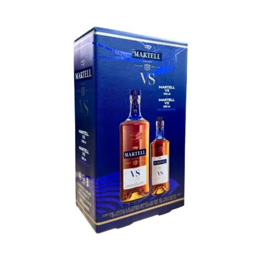 Imagen de Cognac Martell VS + VS 350 ml 700 MLL