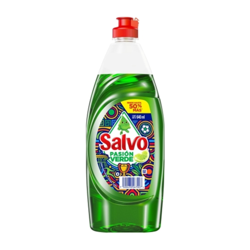 Imagen de Detergente Líquido Salvo Pasión Verde 640 MLL