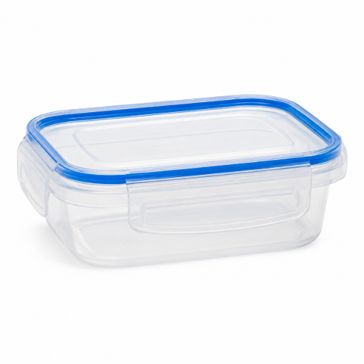 Imagen de Recipiente Cubasa Rectangular con Tapa 700 ml 1 PZS