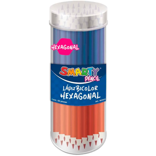 Imagen de Bicolor Smarty Hexagonal 3 PZS