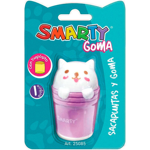 Imagen de Sacapuntas Smarty Goma Osito 1 PZS